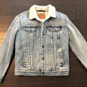 Levi's Retro Sherpa-Lined Jean Jacket